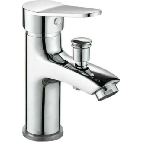 Mitigeur de douche Robinet de douche robinet monotrou à double usage chaud et froid Alliage (1/5)