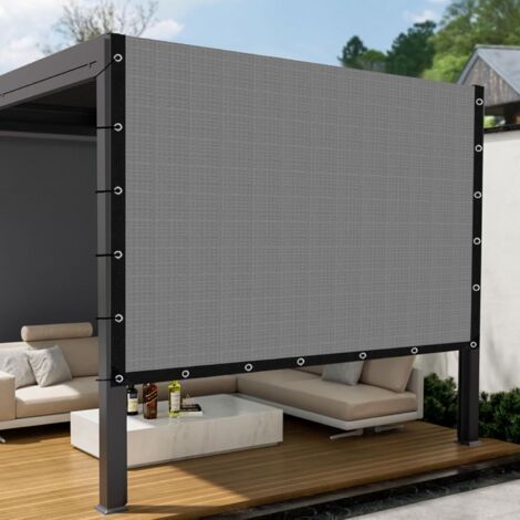 1 Schattierungsnetz, 85 % UV-Schutz, atmungsaktives Polyethylen, verstärkte Ösen, Garten, Terrasse, Pergola (1/5)
