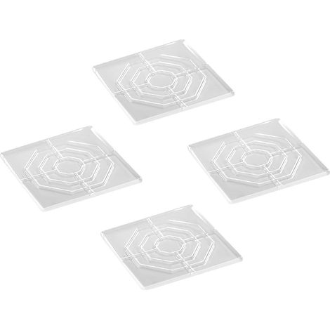 Patins en silicone transparents pour pieds de meubles afin prévenir (1/5)