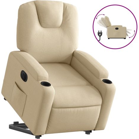Maison Exclusive - Relaxsessel mit Aufstehhilfe Elektrisch Creme