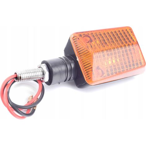Intermitente universal Ba9s 12V 10W M8x1.25 para motocicleta