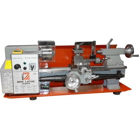 TORNO PARALELO METALES AVANCES LONGITUDINALES AUTOMATICOS HOLZMANN ED300ECO