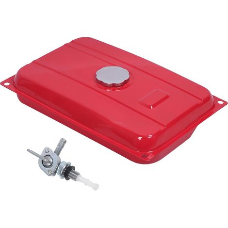 5 Gallons Générateur à Gaz Réservoir de Carburant pour Bricolage Quad Go Kart, Filtration Améliorée en Fer, avec Capuchon de Réservoir de Carburant et Contrôleur de Sortie, (1/5)