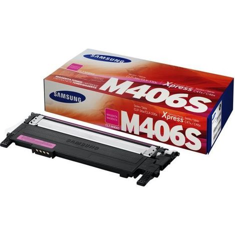 Samsung CLT-M406S Magenta Original Toner Cartridge Cartouche de toner 1 pièce(s) (1/5)