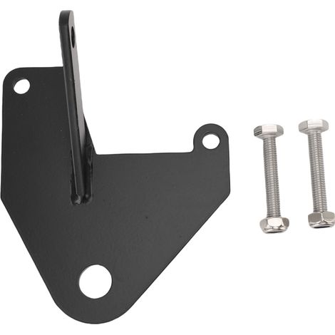 Supporto per sfera di traino da 3/4", verniciato a polvere nera, con fissaggio a bulloni, per ATV Recon 250 1997-2018