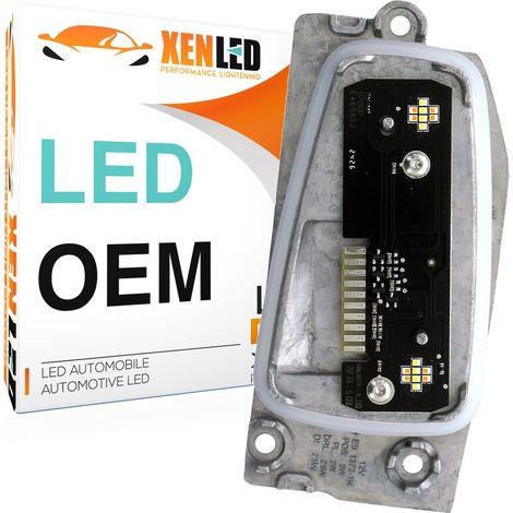 Module feux de jour LED compatible avec BMW Série 7 G70 2018 à 2023 - Coté Droit phare LED 63115A5F626 (1/5)