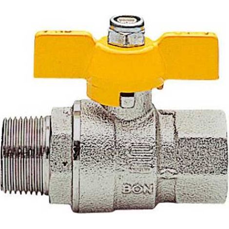 Enolgas Valvola a sfera TopGas per gas MF 1/2 con farfalla S1228N34