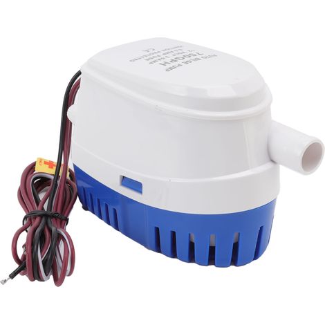 DC-Tauchpumpe, automatische DC-Bilgenpumpe mit Schwimmerschalter, leicht zu transportieren, eingebaut für Tauchbecken (12V).