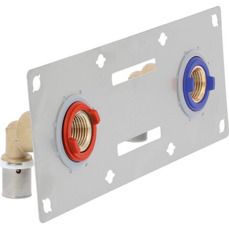 Sertifix double entraxe 150 mm - 13 x16 mm - À sertir - PB tub