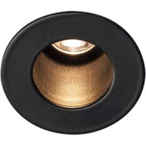 HORN Mini Spot LED encastrable pour intérieur 3000 K 1,2 W 70 lm Noir (1/5)
