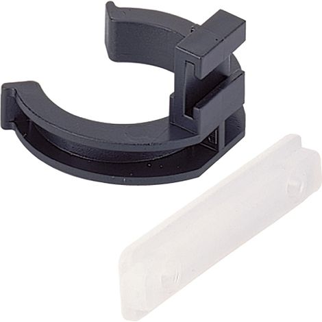 Hettich MB-Frontblendenhalter, Euro 71845, für Frontblenden, schwarz (1/3)