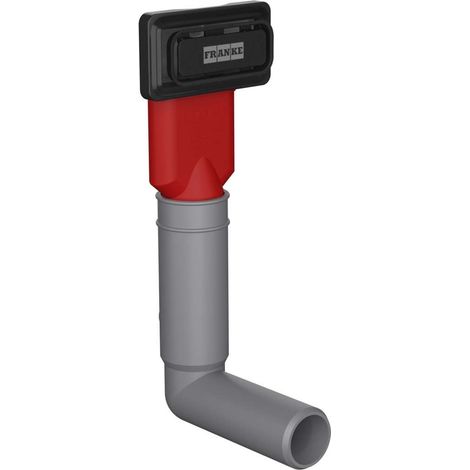 Franke - Verdeckter eckiger Colorline-Überlauf, matt schwarz 112.0734.738