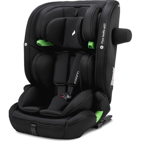 OSANN - Siège auto enfant Flux Isofix eXT i-Size Top-Tether - 76-150cm - 15 mois/12 ans - Groupe 2/3 - Noir (1/5)