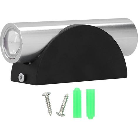 2W LED-Wandleuchte mit zwei Leuchtenköpfen für den Innenbereich, geeignet für Hausbar, Veranda, Dekoration, AC85265V (gelbes Licht) (1/5)