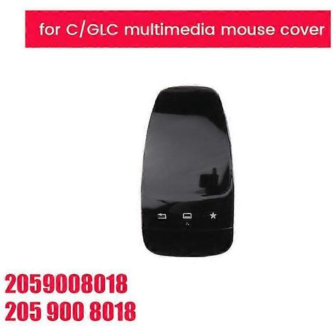 A2059008018 Cubierta del ratón multimedia para consola central del coche, interruptor del panel táctil de escritura a mano para Clase C GLC W205 W2 (1/4)