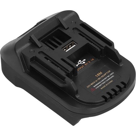 Adaptateur Convertisseur Batterie 18V BPS18M, Kit Conversion avec Connecteur d'Alimentation, Accessoire de Station d'accueil (1/5)
