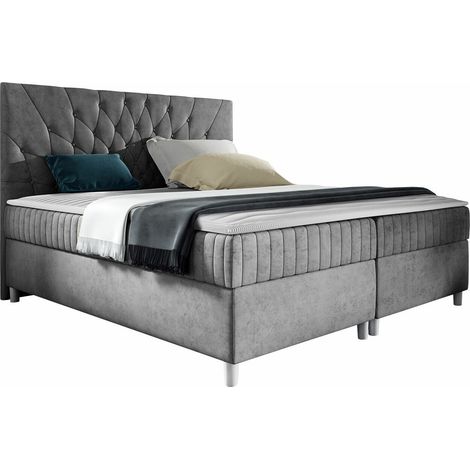 Cama continental Civitas, Manila 16, Continental, Doble, 180x200, Tapiz, Somieres, 185x212x120cm