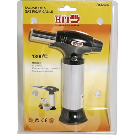 MINI CANNELLO SALDATORE BRUCIATORE A GAS RICARICABILE
