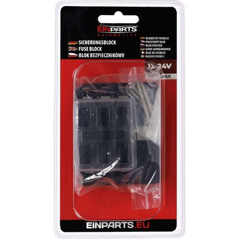 Sicherungsblock 6-Kreis ATO/ATC mit LED-Steuerung (M5, 6,3 mm) EPFH10 (1/5)