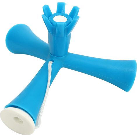 Tee de golf, tee-balle de golf en caoutchouc souple, réglable, magnétique, accessoire de golf stable pour l'entraînement en extérieur, bleu (1/5)