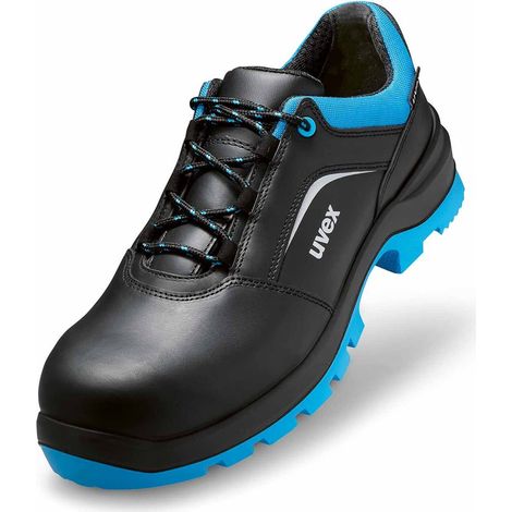 uvex Halbschuhe 2 xenova S2 95559 schwarz blau Weite 12 Gr. 42 (1/4)