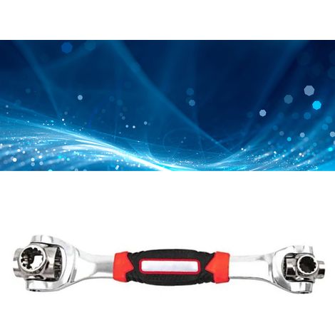 Clé à douille 48 en 1 pivotante à 360°, outil multifonction non magnétique pour la réparation (1/5)