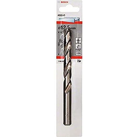 BOSCH Punta Metallo HSS-G 12,5X101X151 mm