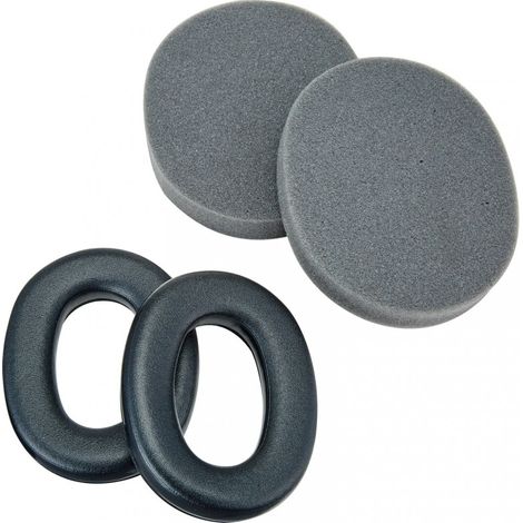 Kit de higiene compuesto por dos auriculares y dos espumas para cascos antirruido 3M™ Peltor™ Modelo X3. (1/2)