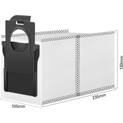 Compatible with X30/X40 dust bags and S40/S50/X50 dust collection bags, accessories for Dreame robotic vacuum cleaners. (1/4)