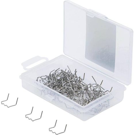 Agrafes de Réparation Forme L D.0,8 mm - 100 pcs - Fixation Précise et Durable, Pro - D-Work (1/5)