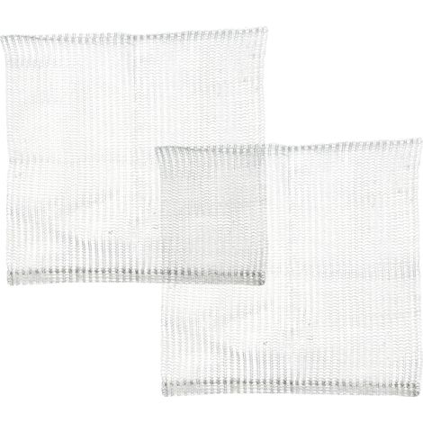 Lot de 2 paniers de protection pour racines de plantes en acier inoxydable, filet à mailles fines, pour petits pots de fleurs et légumes (1/4)