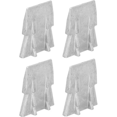 4 Pièces Coin pour Outil Multifonctionnel Outil Polyvalent s Multifonctions Circulaire Coin De De Fer Robuste De Fer pour Le Manche De Marteau Ménage (1/5)