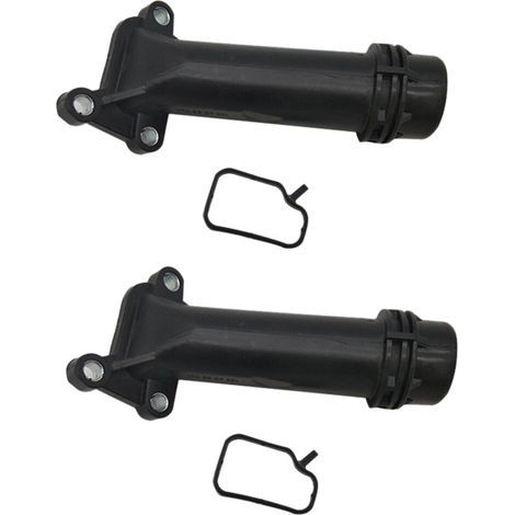 Deux connecteurs pour système de refroidissement automobile 11127810707 pour BMW X1 X3 X4 X5 E70N E71 E84 E90N E91N (1/5)