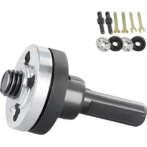 Accesorios para taladros eléctricos, varilla adaptadora para taladro eléctrico a amoladora angular, cabezal adaptador para taladros eléctricos (1/2)