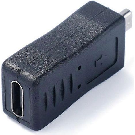 Adaptateur convertisseur USB Type C femelle vers mini 8 broches mâle pour appareils numériques (1/3)