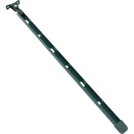 Bras fenêtre serre alu robuste manuel barre ouverture vent toit serre kit 6 vis 15.35 in vert (1/5)