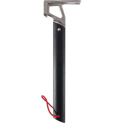 Ein tragbarer Metallhammer, geeignet für Camping und Bergsteigen.