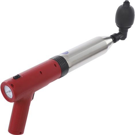Pistón eléctrico para inodoro, tecnología de aire a alta presión, diseño ergonómico, rojo. (1/2)