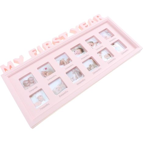 Cadre photo TOYANDONA pour nouveau né souvenir de baby (1/5)