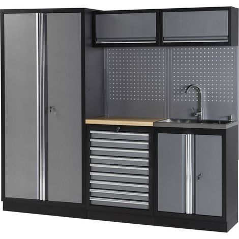 ENSEMBLE MODULAIRE 3 MOD. ROBINET BASE BOIS