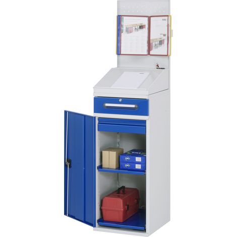 Rau Beistellschrank-Stehpult - Modell 04 BxTxH 450x520x1110/1220/1770mm