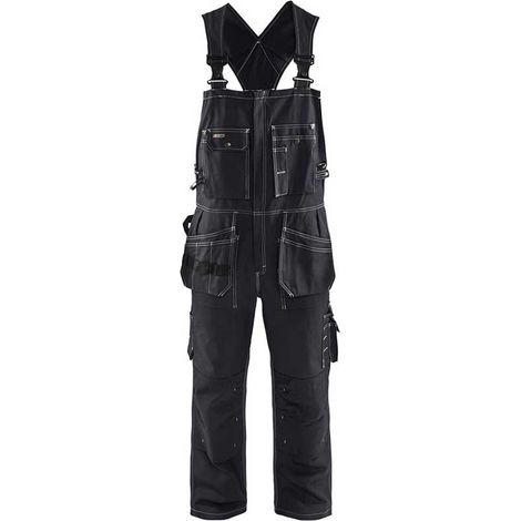 Cotte de travail à bretelles 2600 - Noir 56C (1/4)
