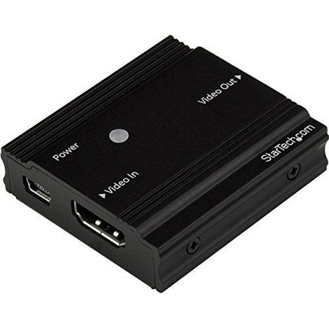 Amplificador de señal HDMI - STARTECH - 4K 60 Hz - Extensor hasta 35 m - Multi-dispositivos - Negro (1/5)
