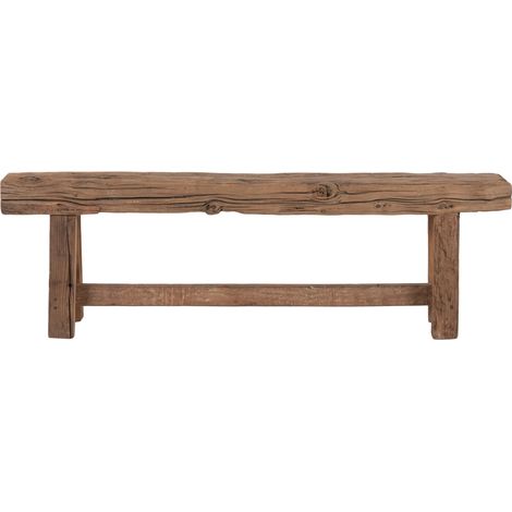 Banco Madera Maciza 152,5X28X45 Marron (1/5)