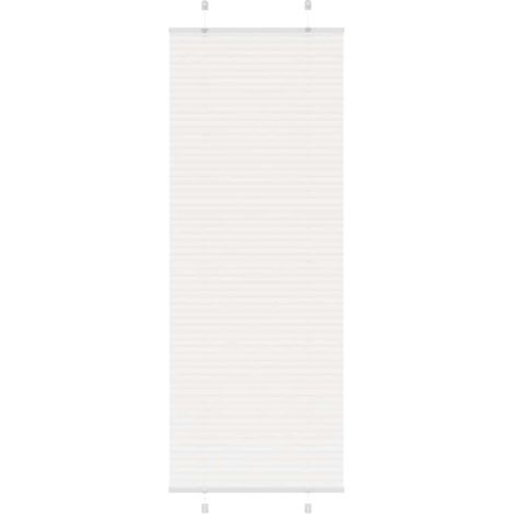Plissee Weiß 70x200 cm Stoffbreite 69,4 cm Polyester