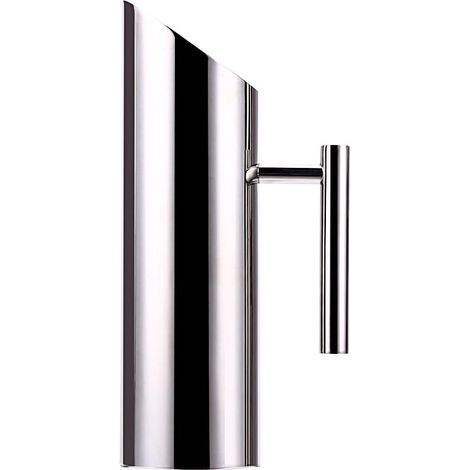 1 Carafe Eau Inox 2L, Finition Miroir, Poignée Ergonomique, Pour Maison Restaurant Bar (1/5)