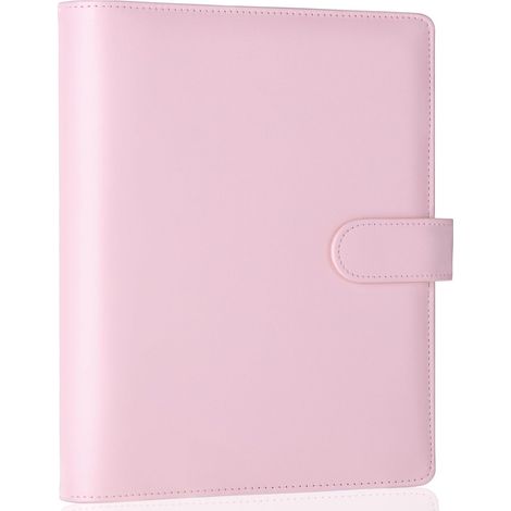 Album Photo Instant - 256 Emplacements - Compatible Fujifilm Instax Mini Et Autres - Couverture En Pu - Rose