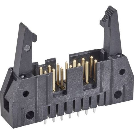 TE Connectivity 1-5499922-0 Connettore maschio con leva di espulsione lunga Passo: 2.54 mm Totale poli: 50 Numero di ri