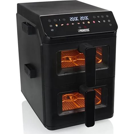 Freidora de aire Princess 182490 3000W 11.2L doble cesta (1/3)