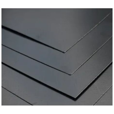Rs Pro – Feuille d'étanchéité graphite 500 x 500mm – Épaisseur 1mm – Résistance chaleur jusqu'à 700°C – Pression 100 bar